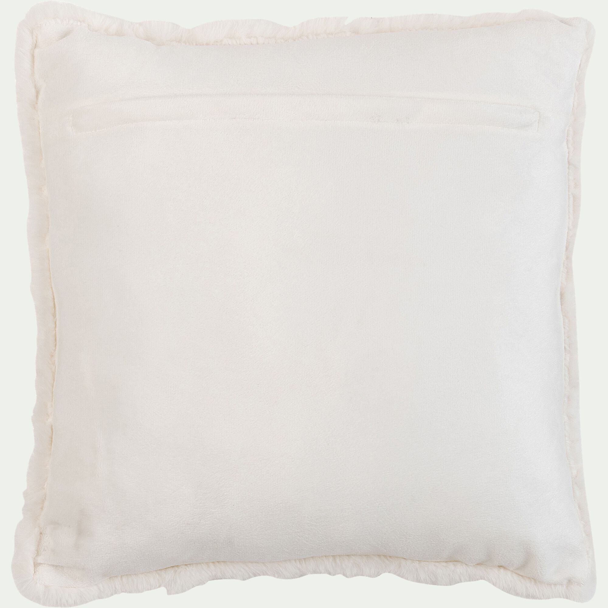 CARINO - Coussin carré - 45x45cm blanc ventoux