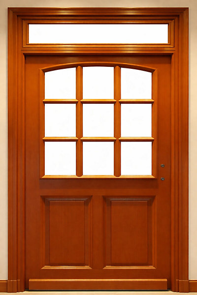 Imposte Vitrée Bois Exo 200x800 Dormant Tradition Gd Menuiseries