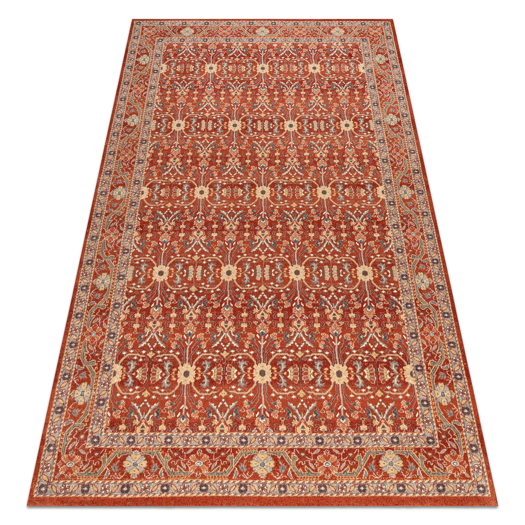 Dywan LEGEND 468 12 GB300 wełniany OSTA - Ornament, ramka 80x160 cm