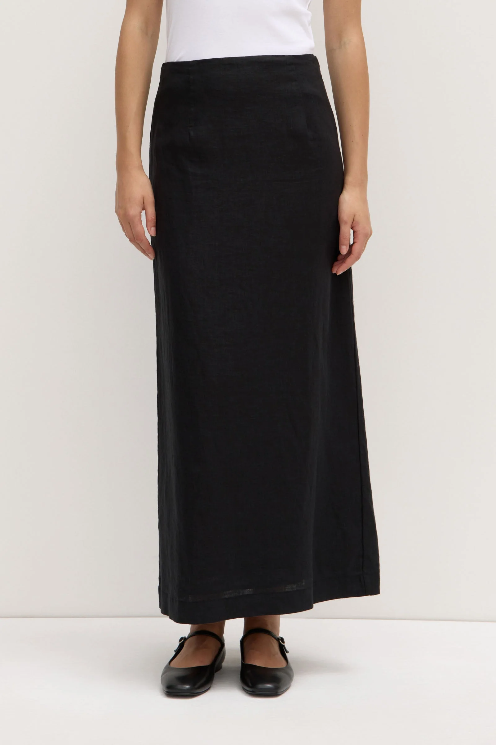 Solis Linen Maxi Skirt