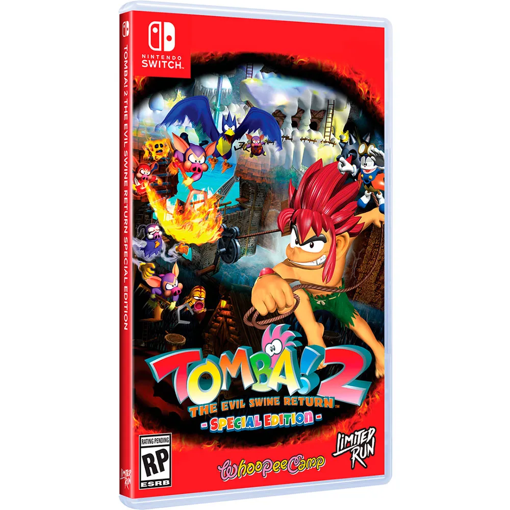 Nintendo Switch Tomba! 2: The Evil Swine Return Remastered (Limited Run) (Import)