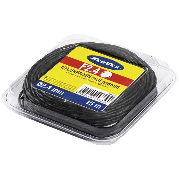 Nylonfaden, Kunststoff, schwarz