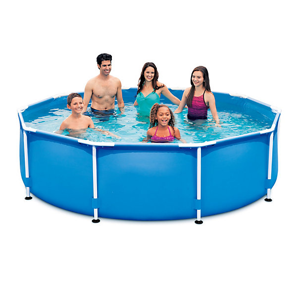 Kit Piscine Hors Sol - Tubulaire - Ronde - 366 X 76 Cm - Avec Filtration