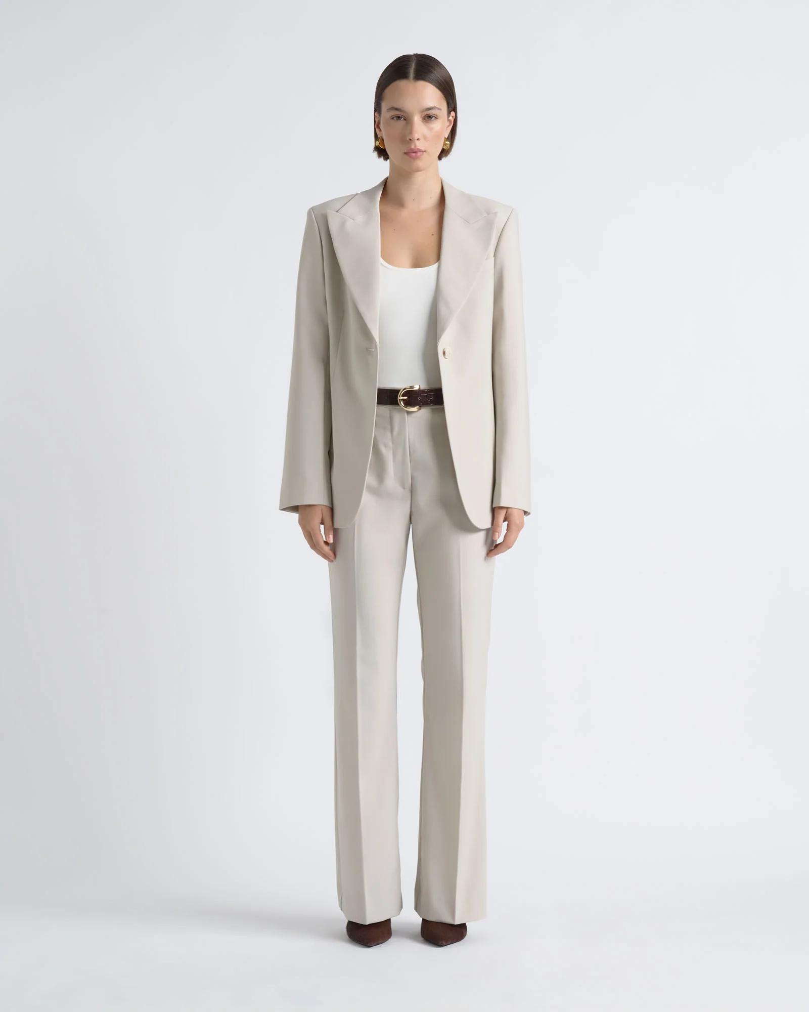 Single Breasted Slim Fit Blazer