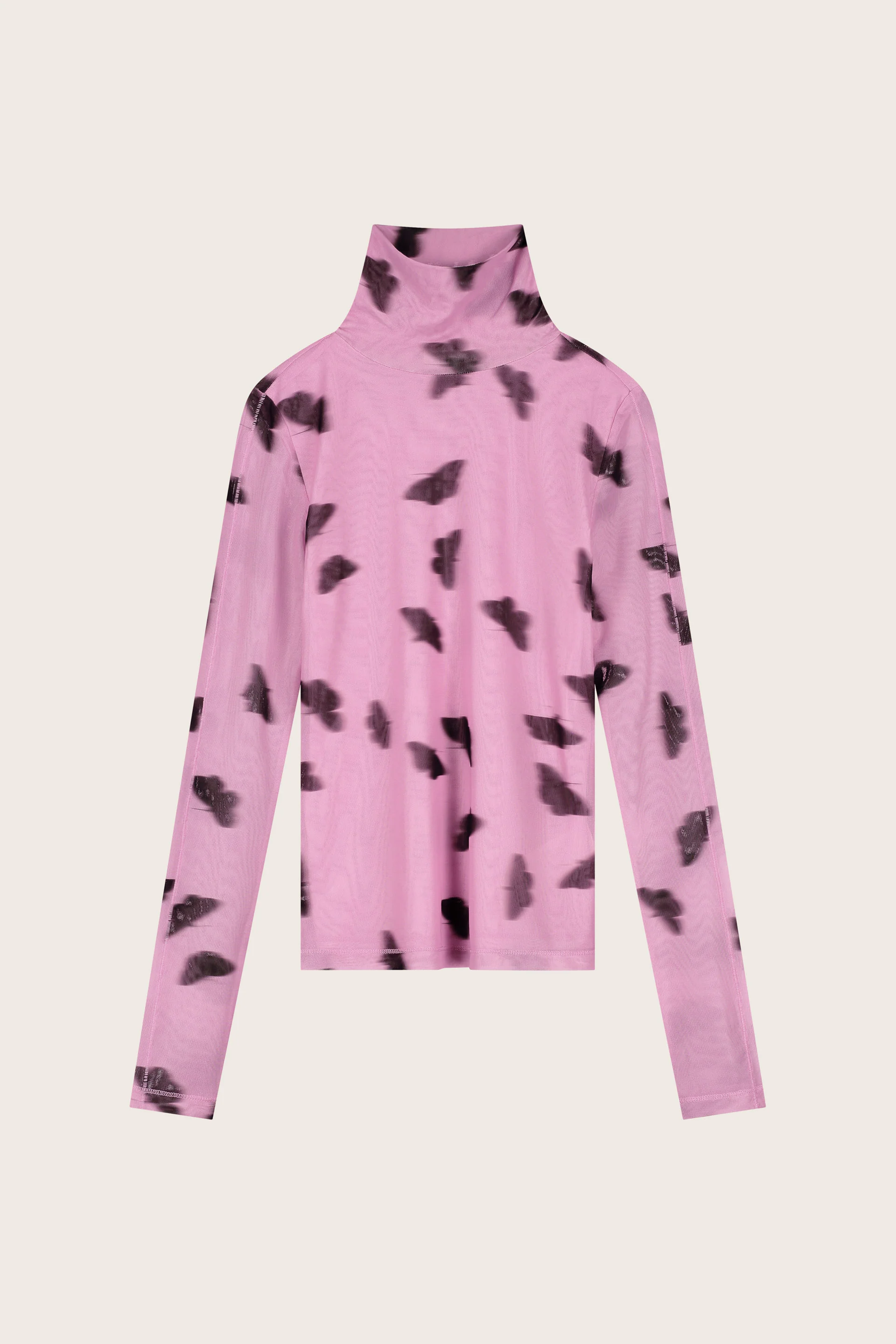 Jadyn Top | Pink Rose/Brown