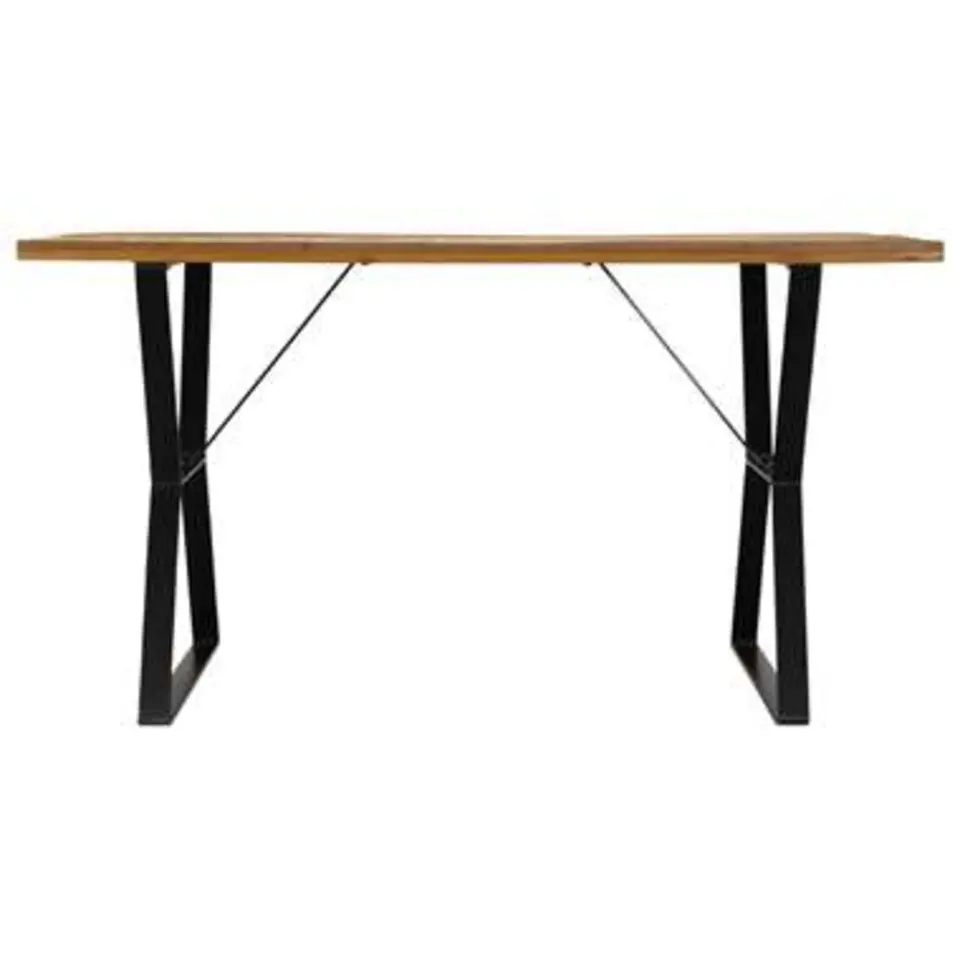 vidaXL - Eettafel - Multikleur - Hout - 140 x 80 x 76 cm