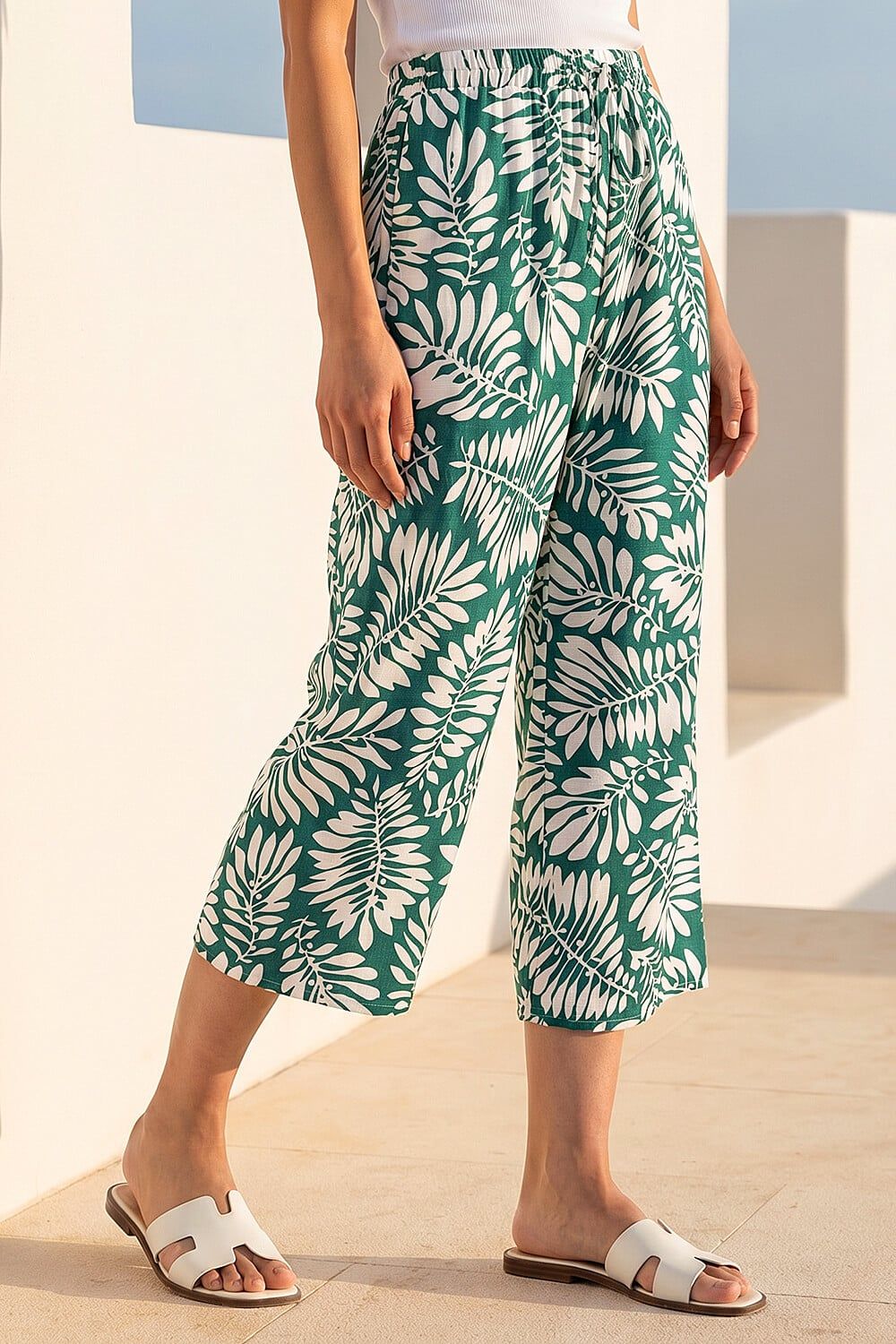Roman Petite Cropped Trousers