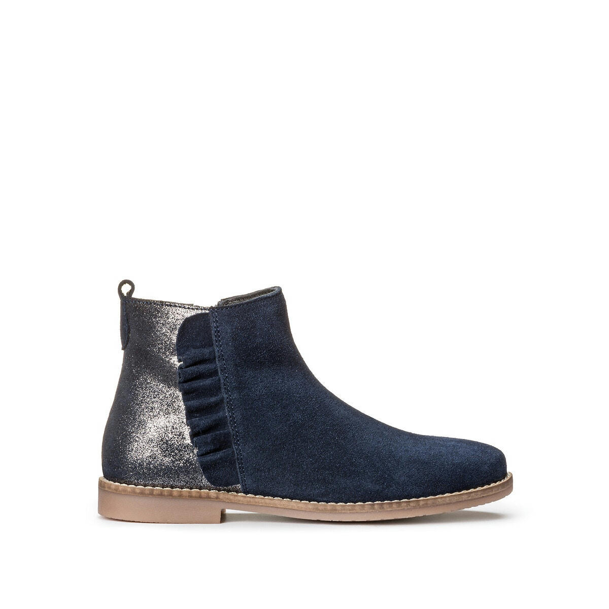 Bottines chelsea zippées en cuir