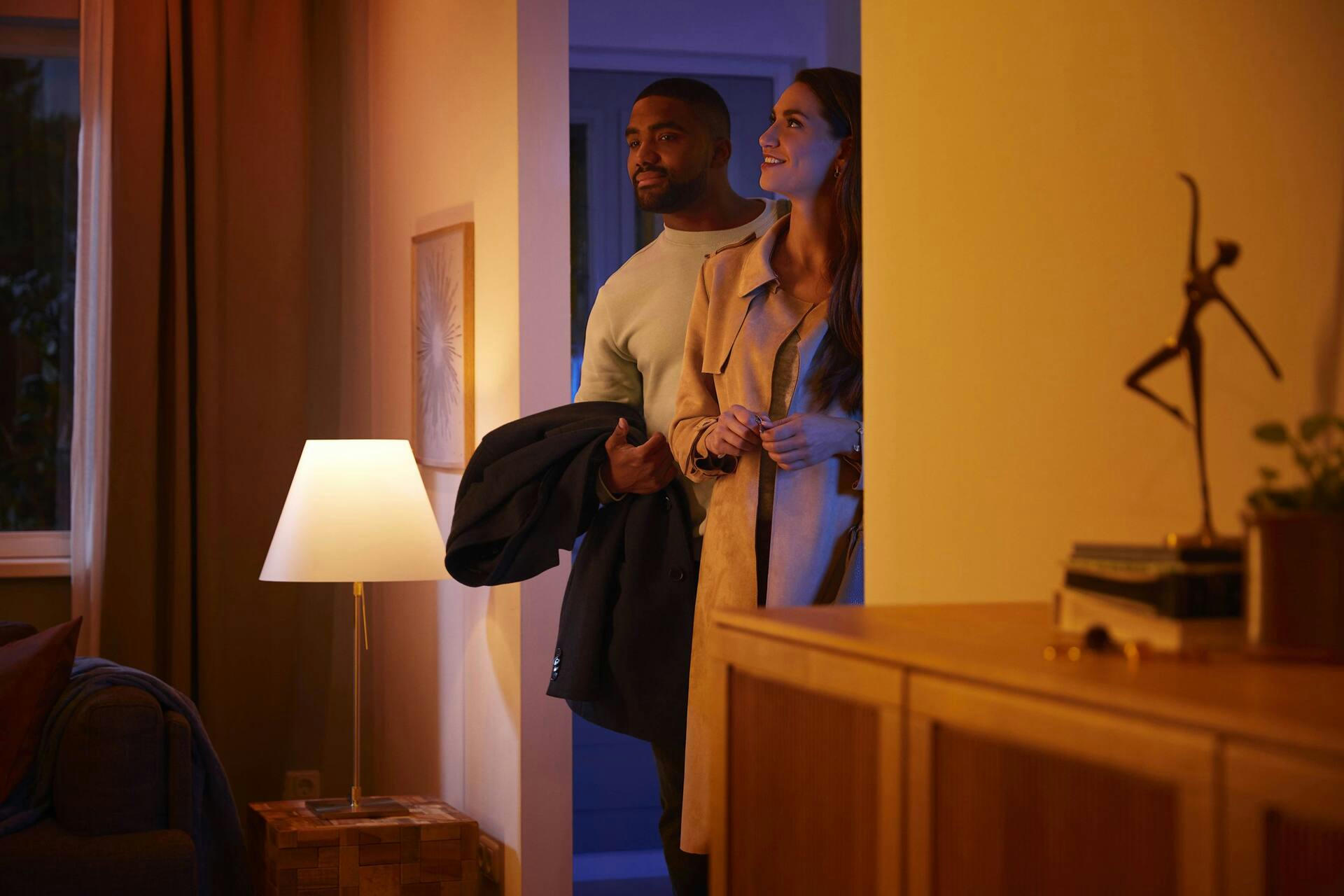 Philips Hue A19 Smart Bluetooth Dimmable LED Light Bulb, Soft White