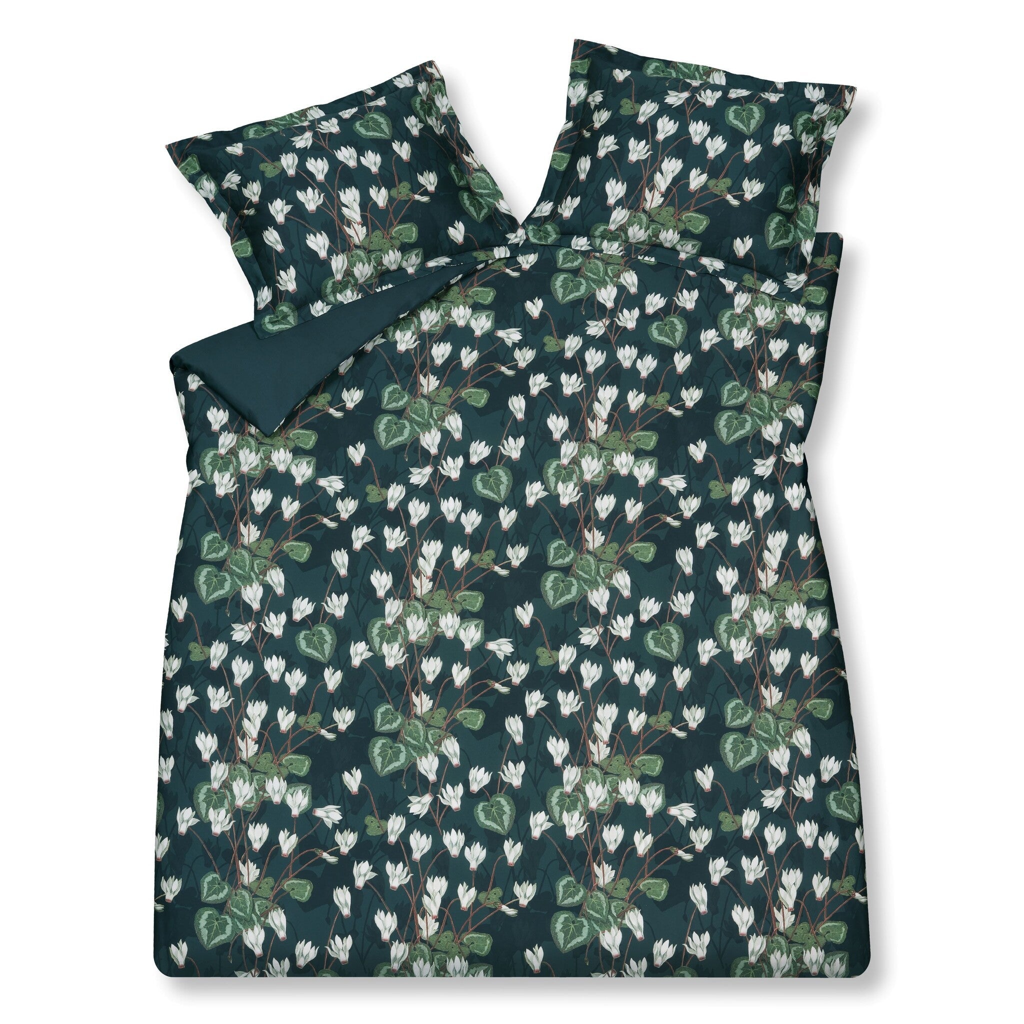 Dekbedovertrek Green Fever Blue Ink   140 x 200 220 cm   Groen   Blauw