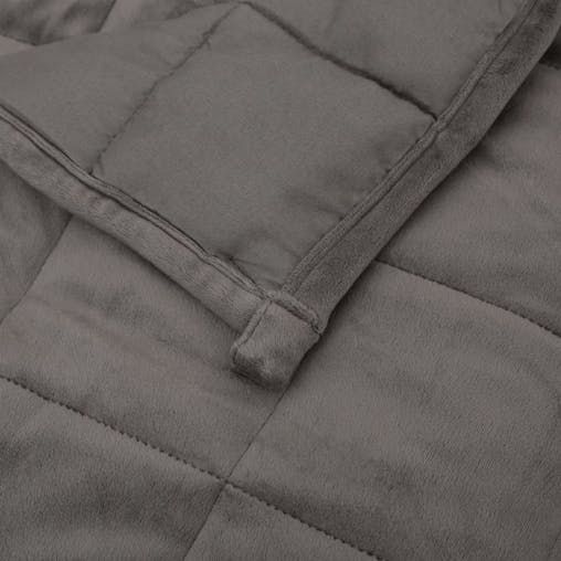 NNEVL Weighted Blanket Grey 120x180 cm 9 kg Fabric
