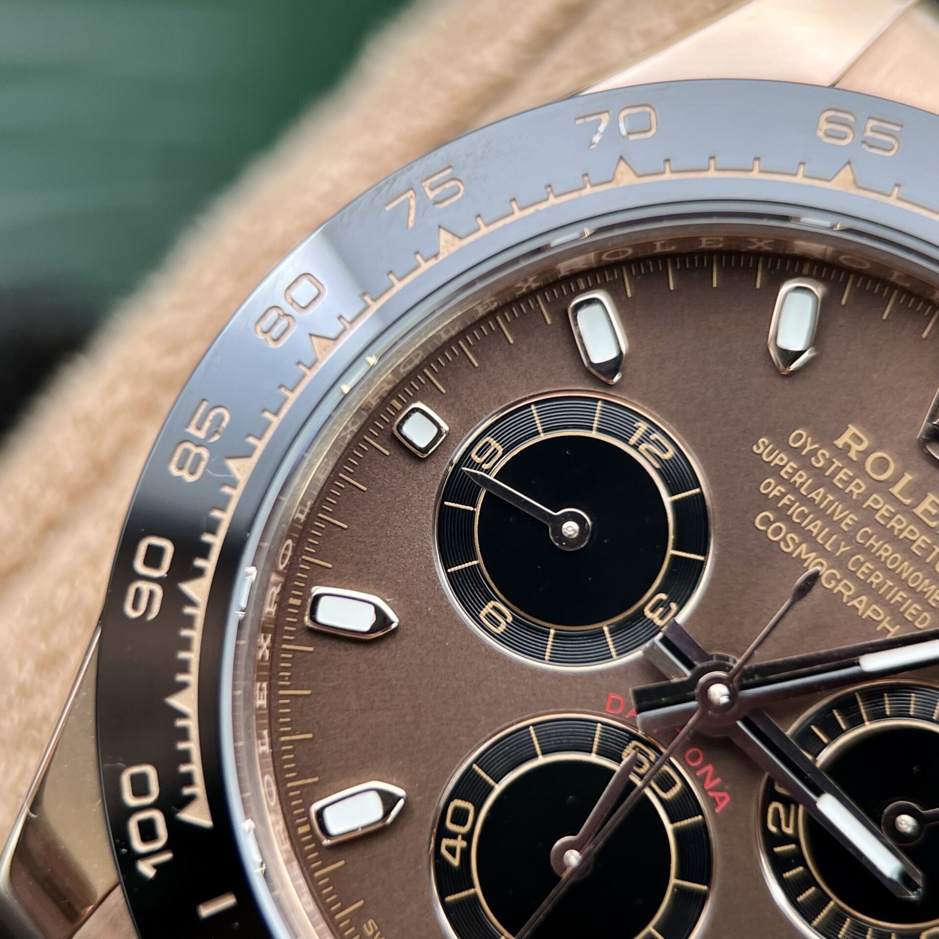 Rolex Daytona 116515LN RG Plated Chocolate Dial 40mm Oysterflex Super Clone