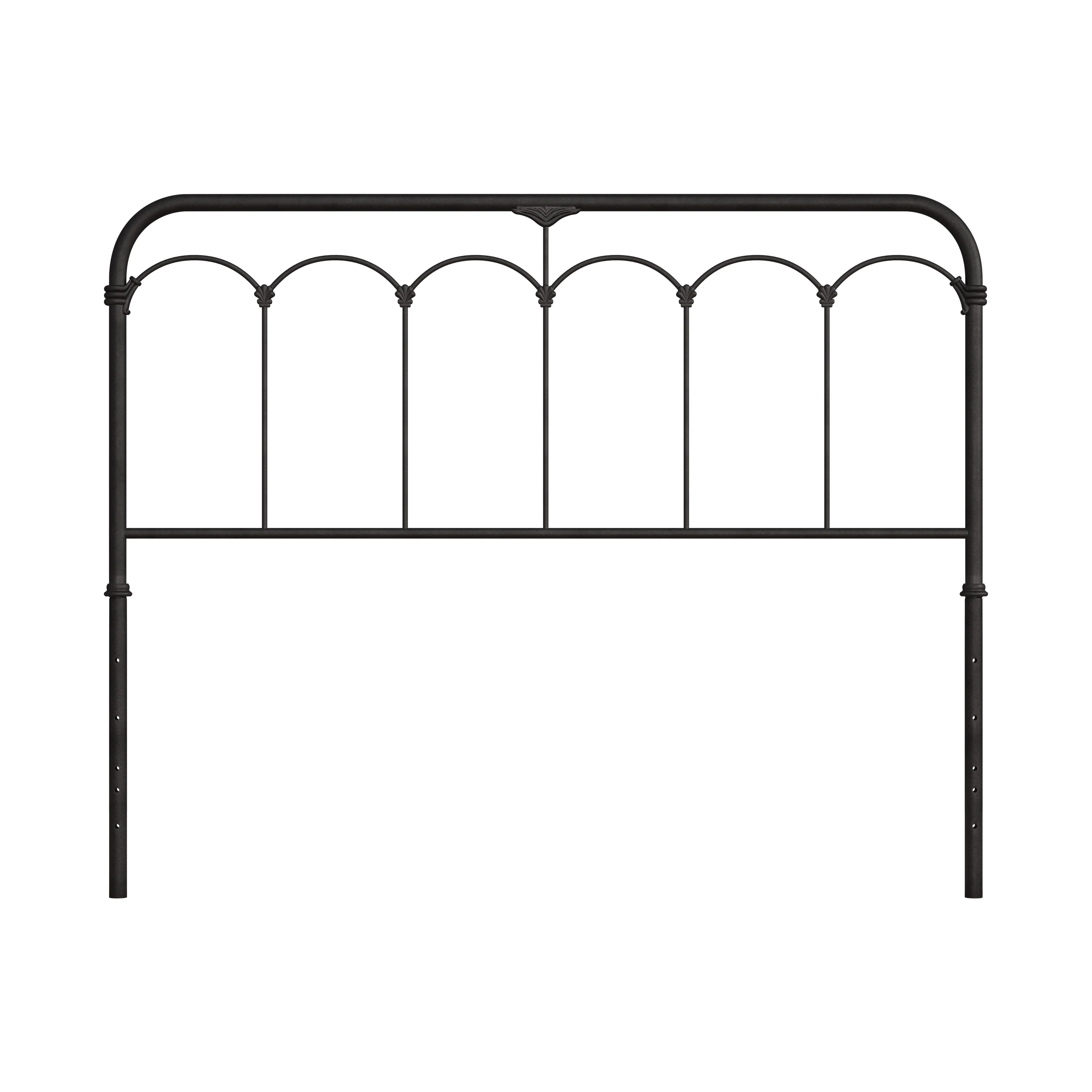 Hillsdale Furniture Jocelyn Metal Headboard Only, Black Sparkle