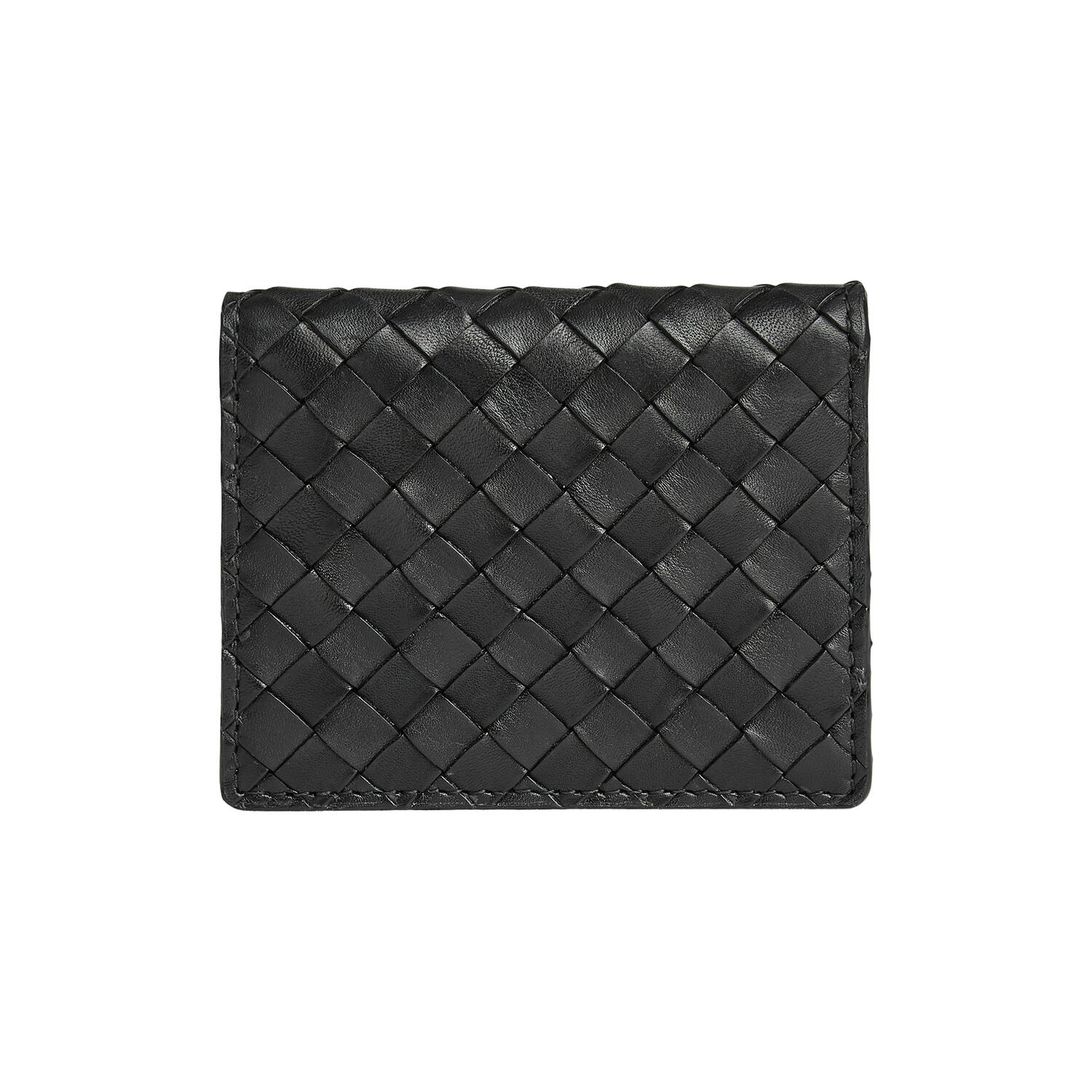 AmeliaMBG Card Holder Weave, black