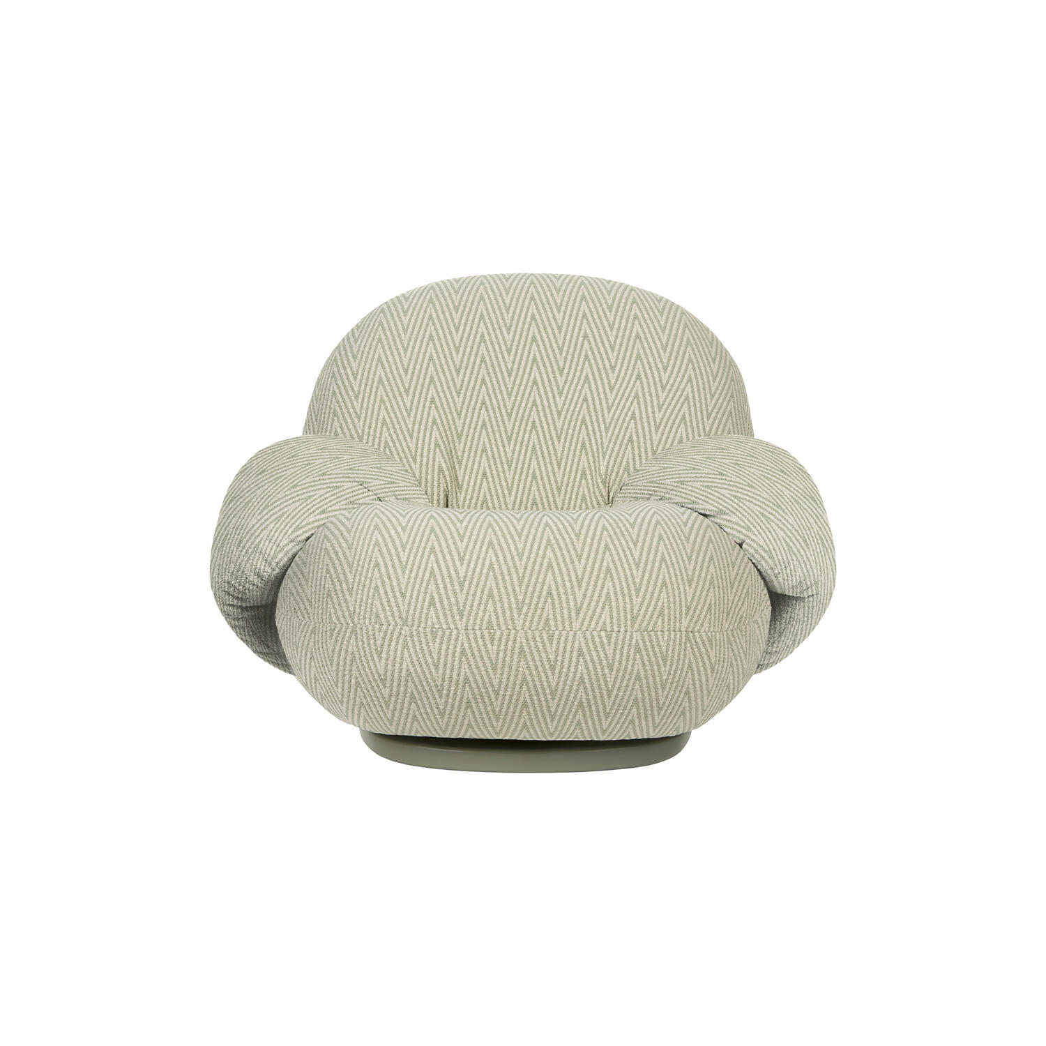 Pacha Outdoor Lounge Chair with Armrest, Chevron 008