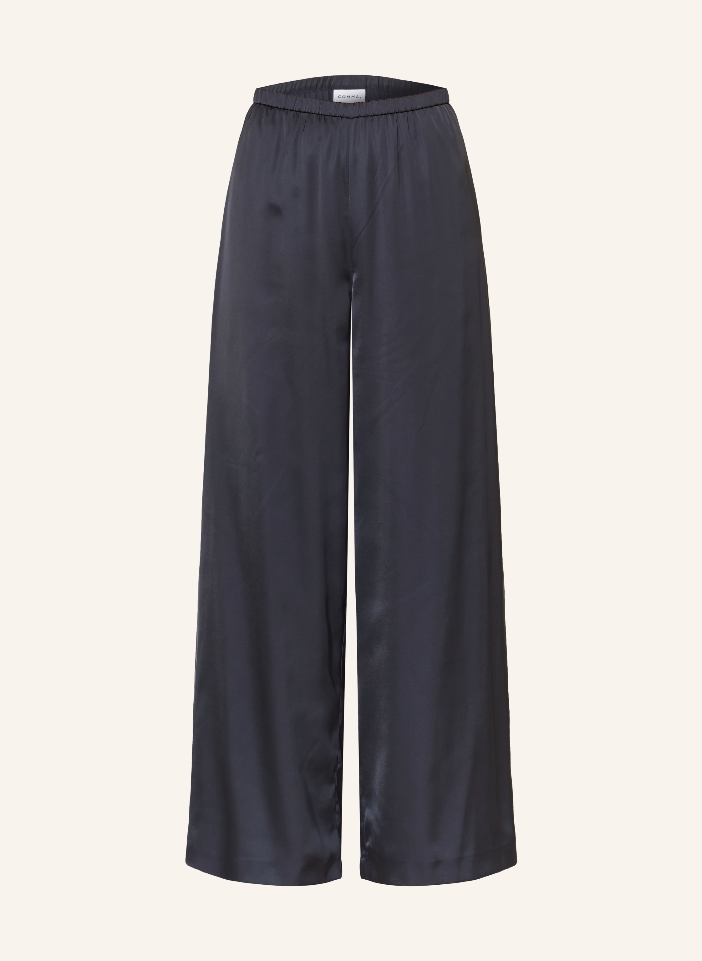 COMMA Marlenehose aus Satin