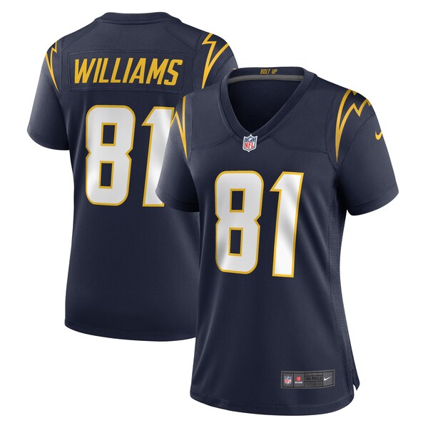 Mike Williams Los Angeles Chargers Nike Women's Alternate Team Game Jersey - Navy/Blue/Royal