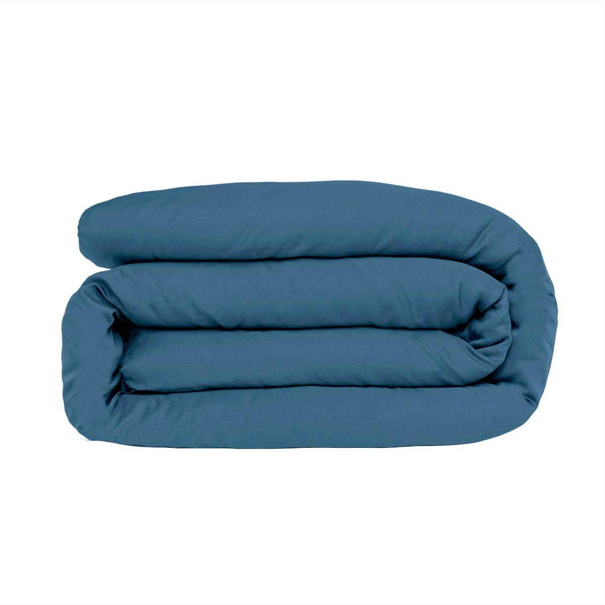 JULIA - Housse de couette satin de coton  240x220 vert canard