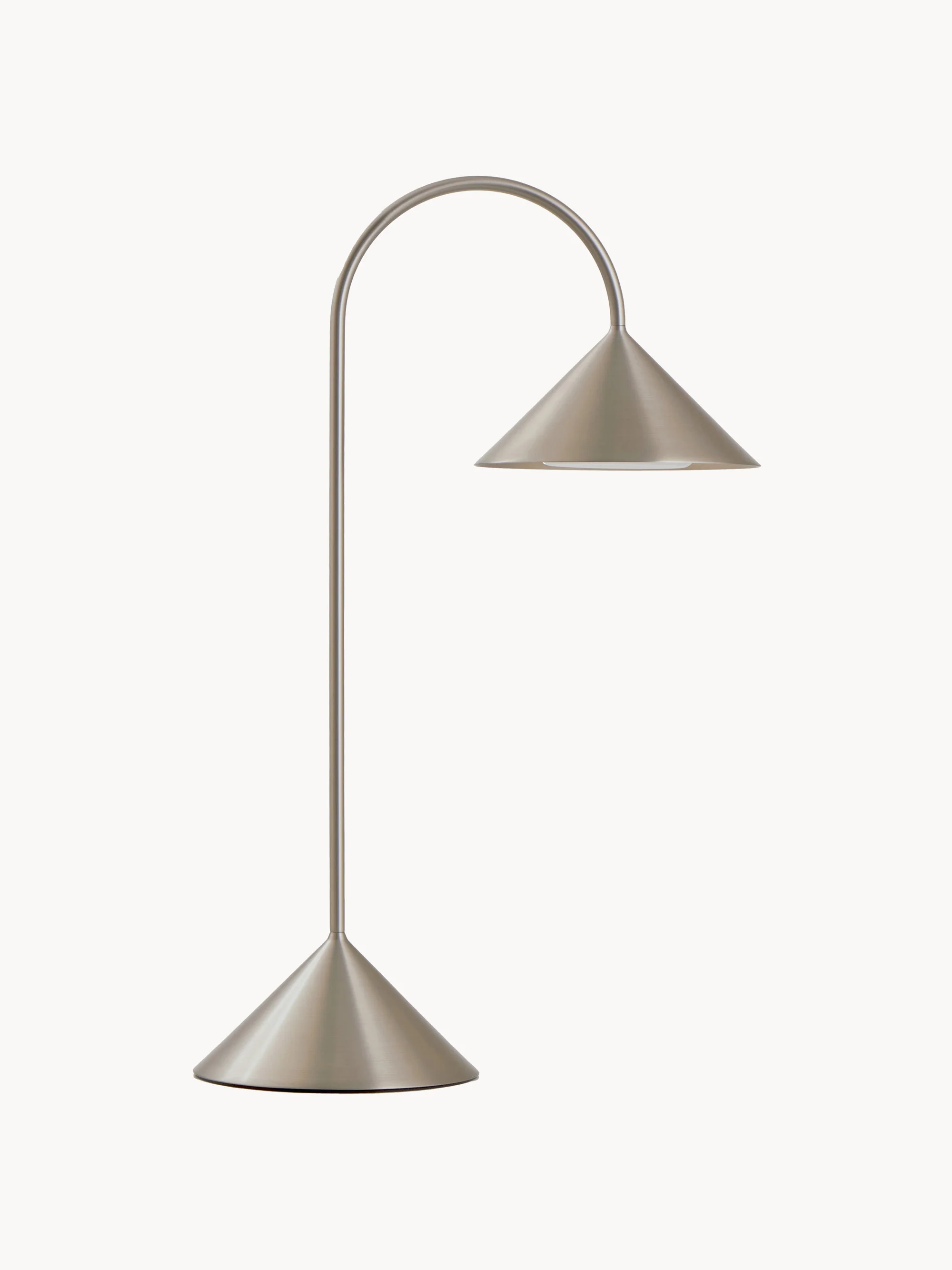Mobile Outdoor-LED-Tischlampe Grasp, dimmbar