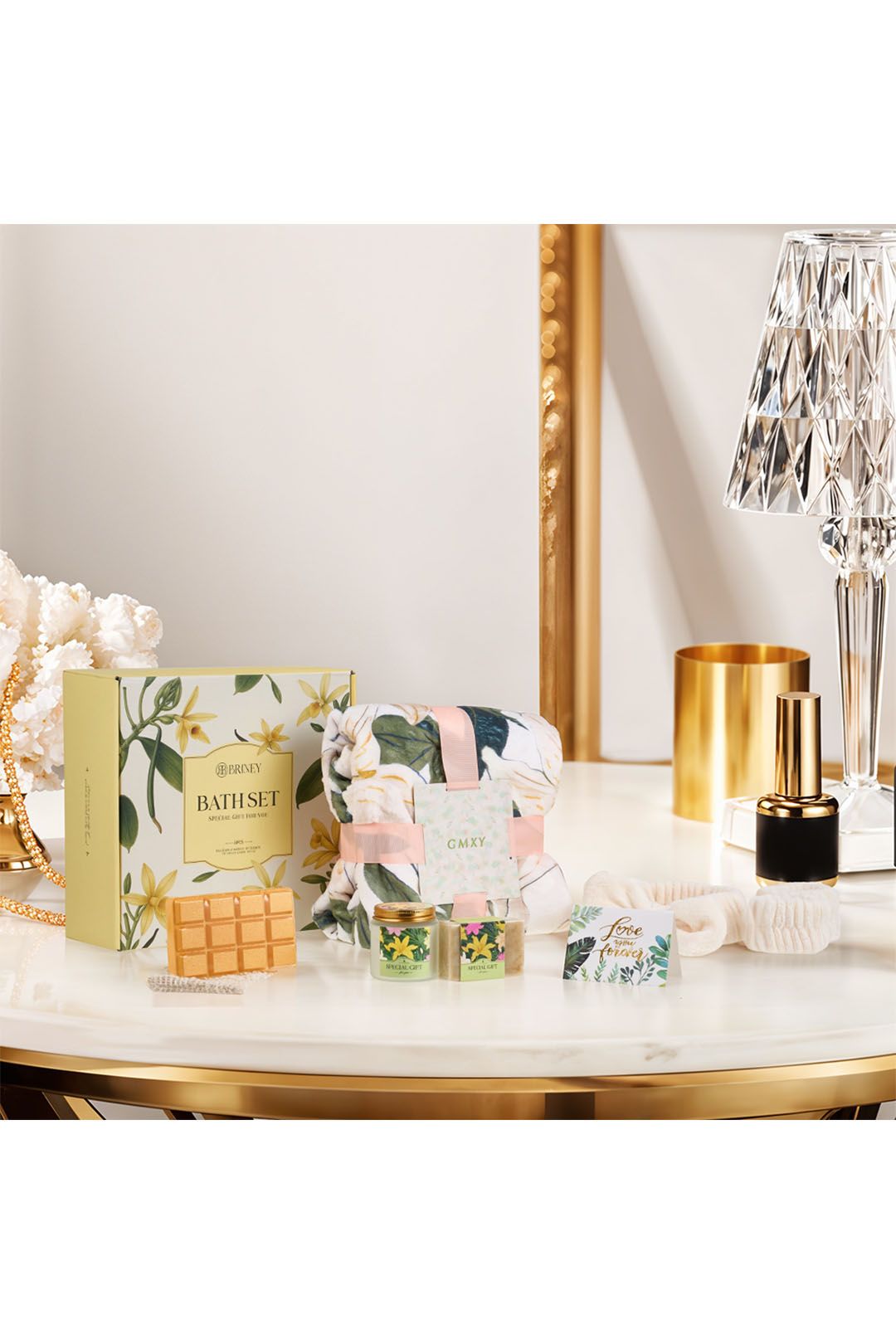 The hot sale Spa Bath Gift Collection Sunflower Fragrant