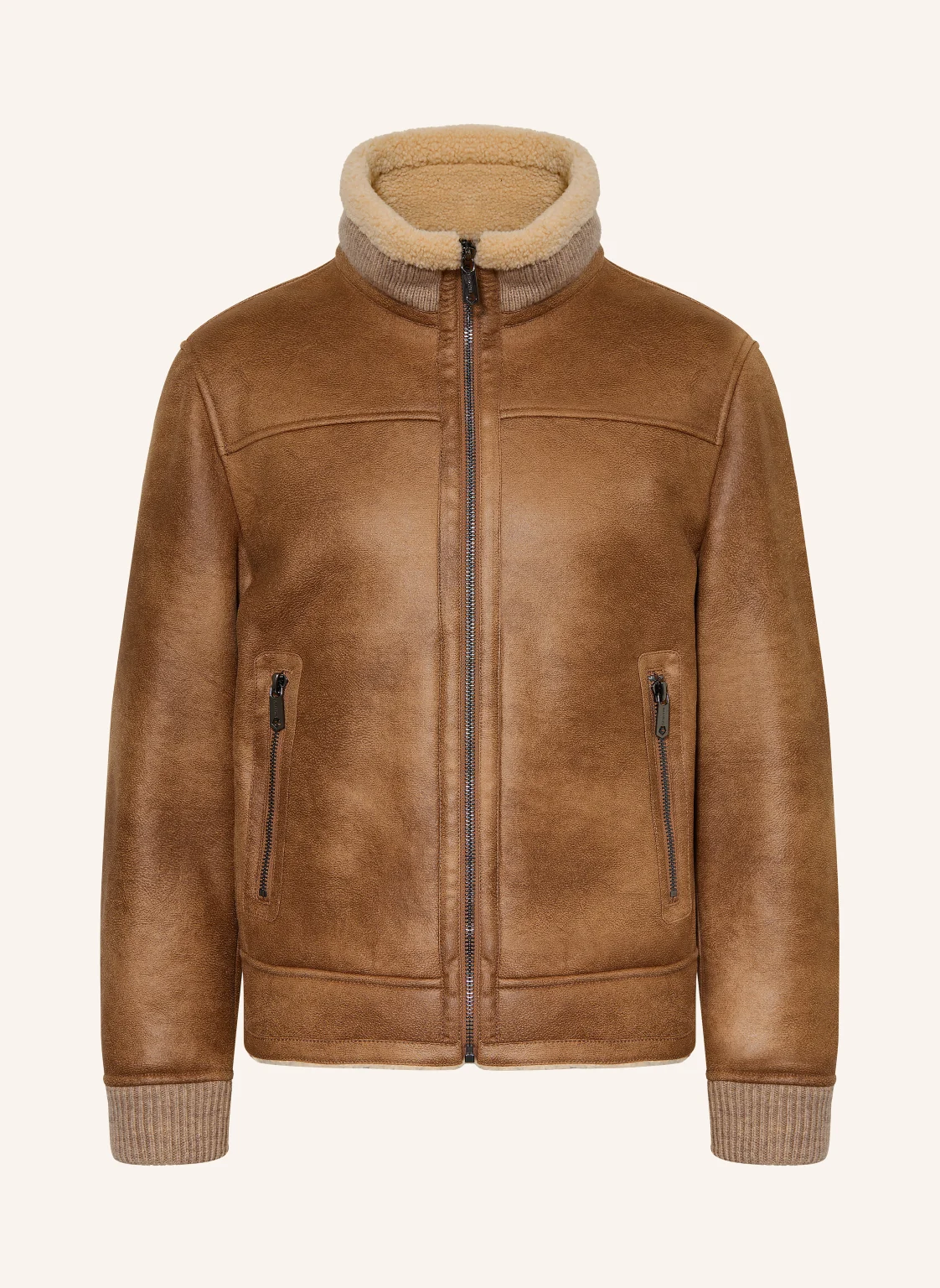 MILESTONE Jacke MSRIANO in Lederoptik