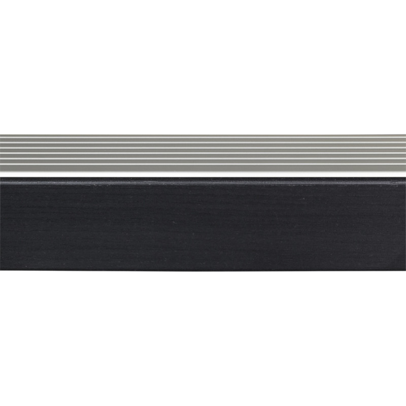 Profilé de finition pour escalier Chêne noir 130 x 5 cm CANDO