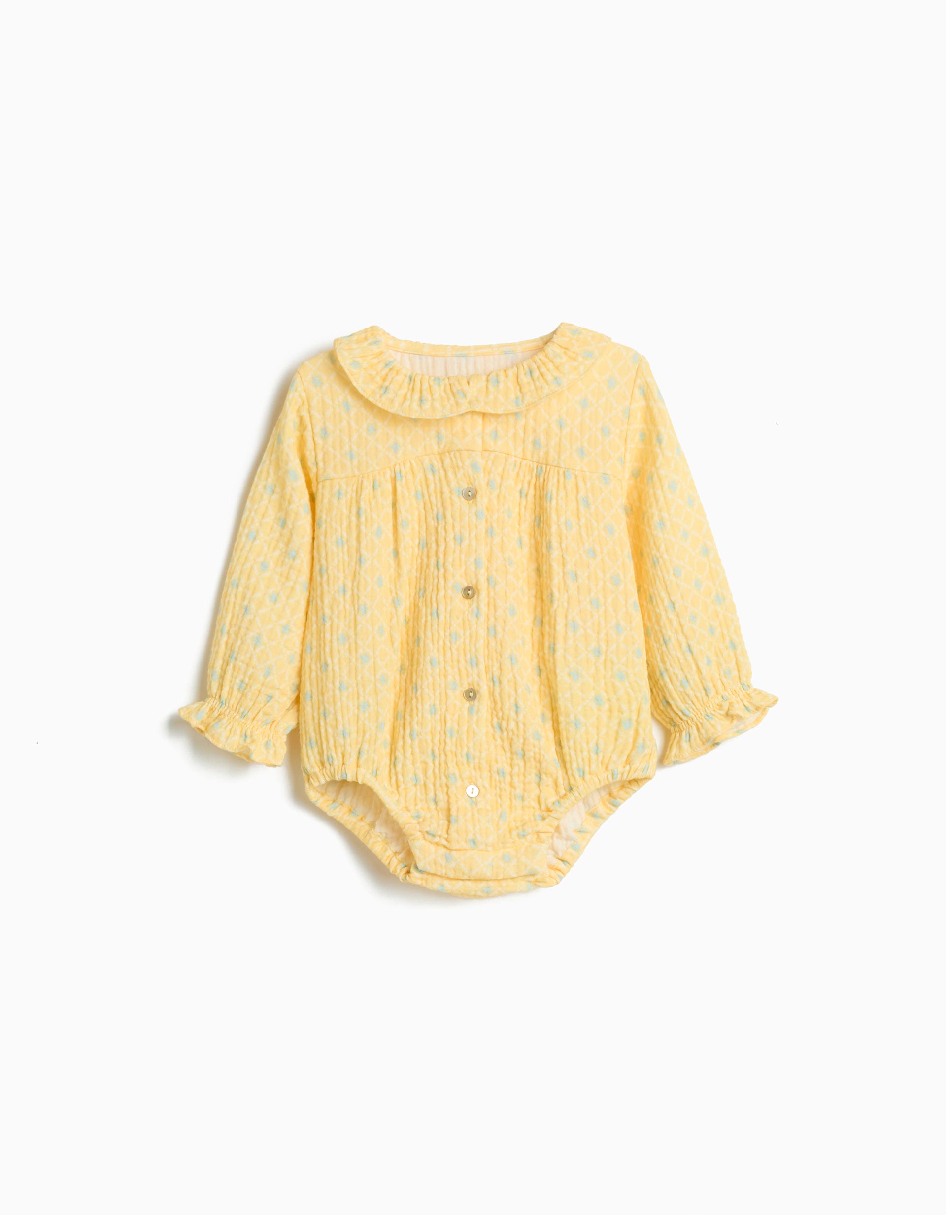 Body, Recém-Nascido, Amarelo Claro