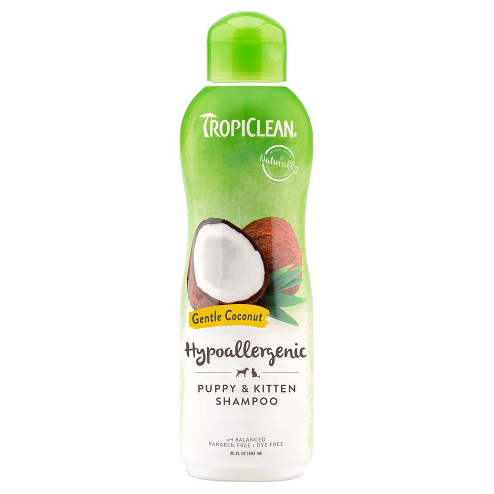TropiClean Hypoallergenic Puppy & Kitten Shampoo