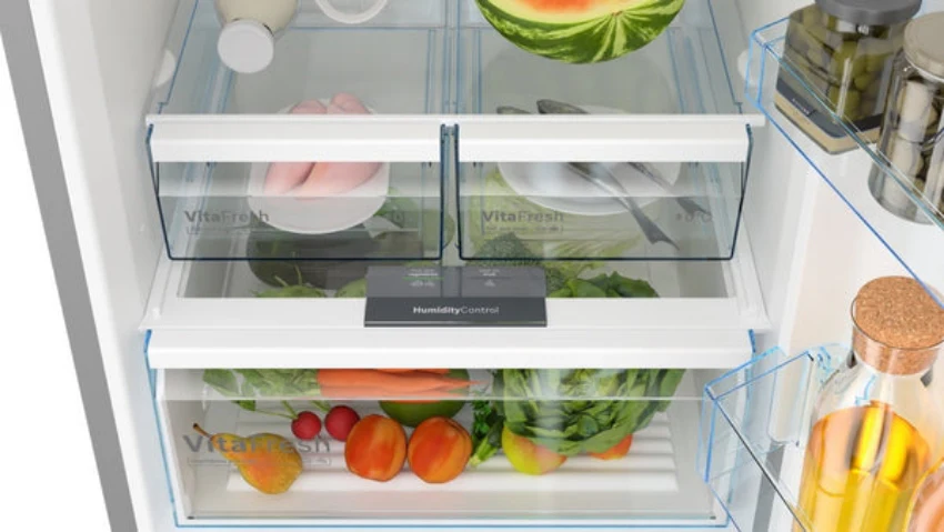 Bosch Bottom Mount Fridge Freezer A++, 70Cm, 505Lit, Series 4, Inox