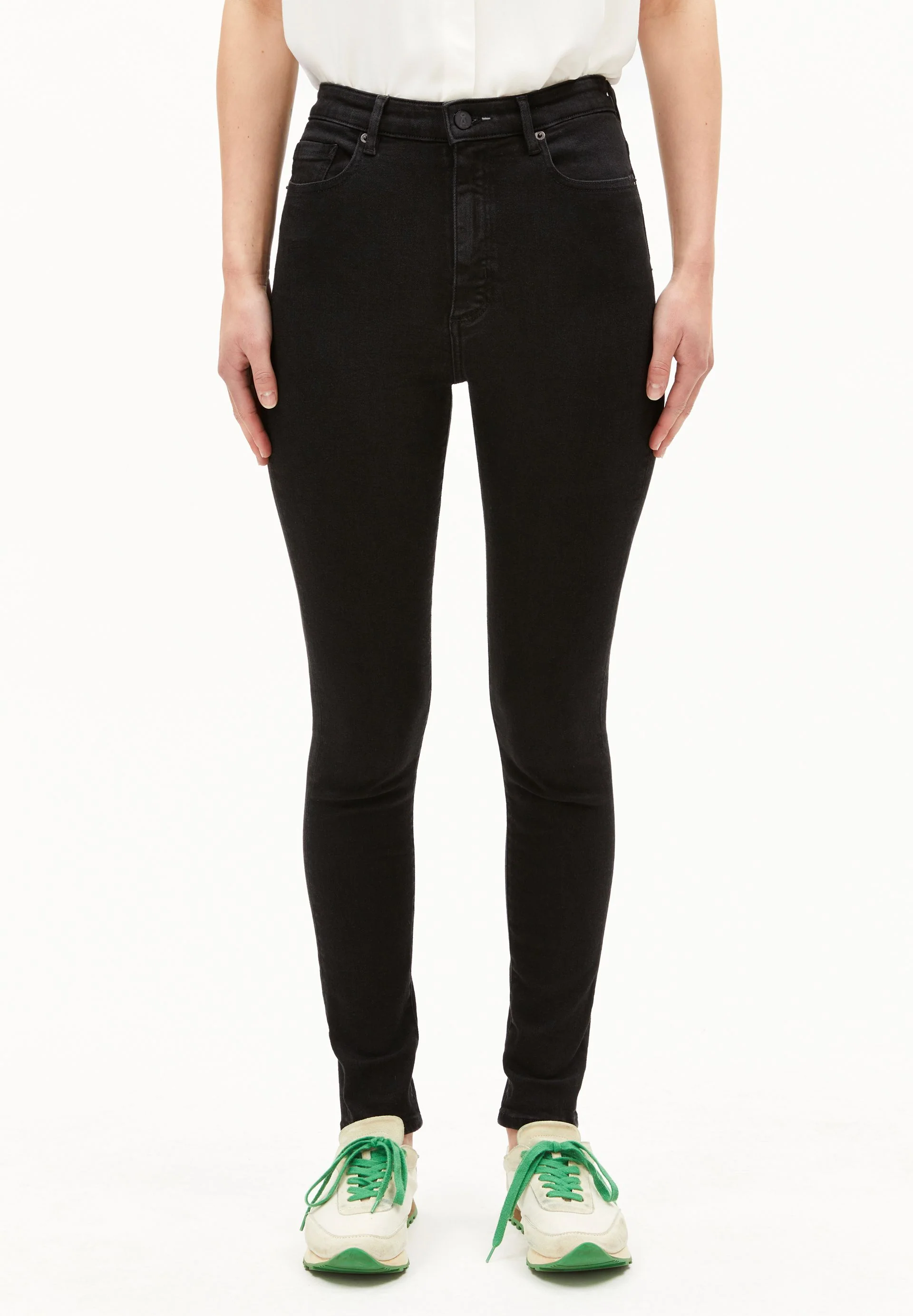 INGAA HIGH WAIST SKINNY JEANS