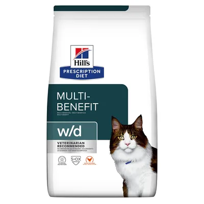 Hill's Prescription Diet Feline w/d Multi-Benefit - Chicken