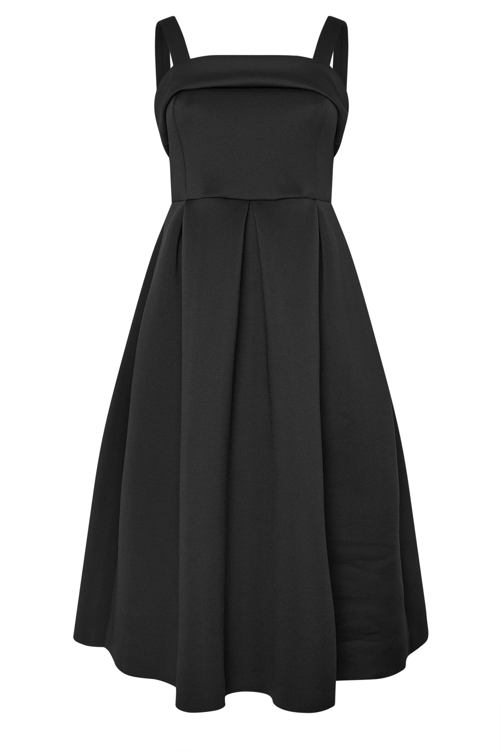 Yours Square Neck Midi Skater Dress