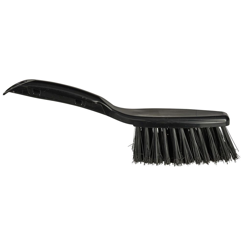 Balayette en plastique noir