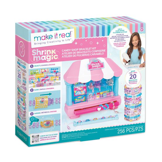 Make It Real Shrink Magic Candy Shop Bracelet Kit