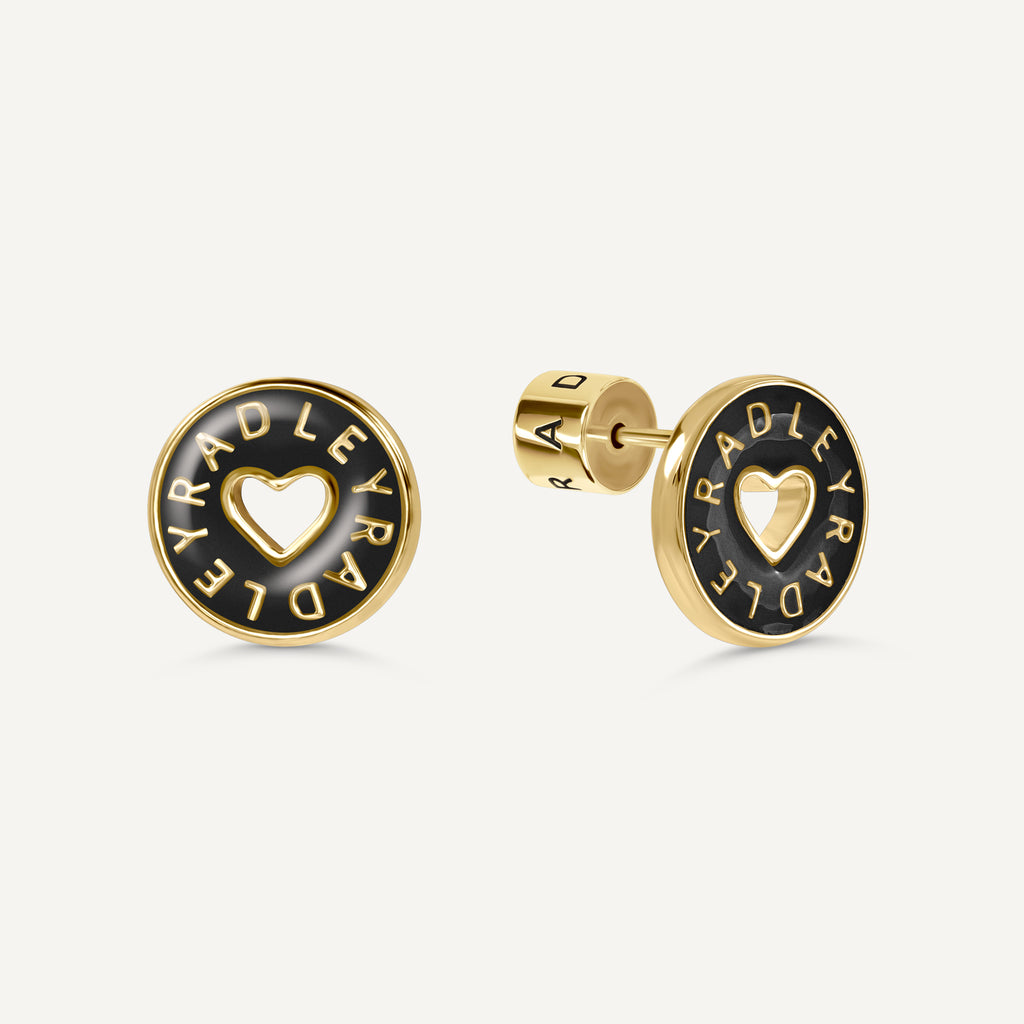 Sion Close - Heart Cut Out Earrings