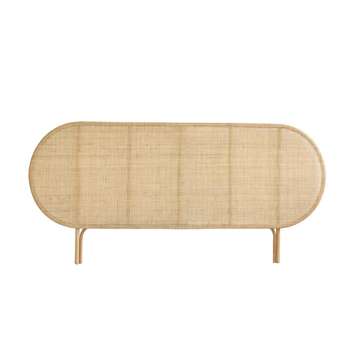 JANE - Tête de lit en rotin L180