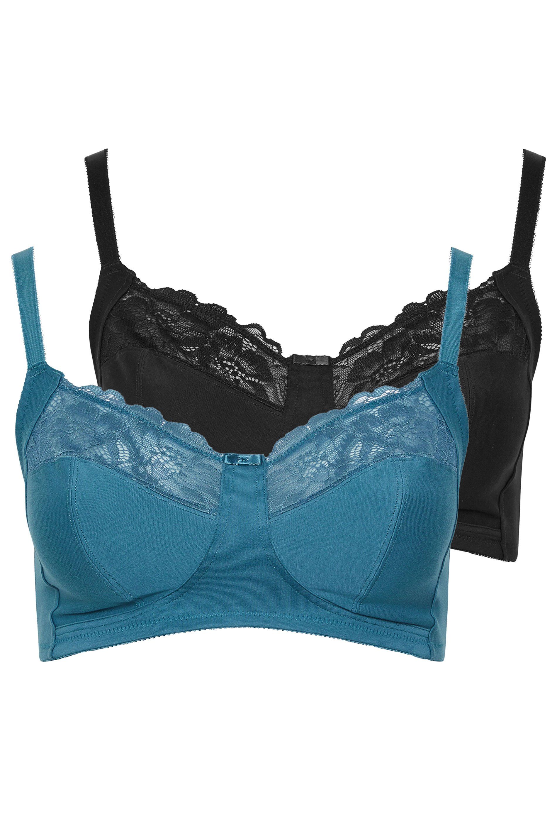 Yours 2 Pack Lace Bras