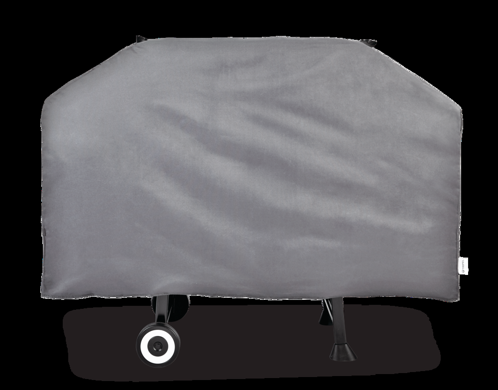 Tripel 400 Series Universal All-Weather BBQ Grill Cover, Waterproof & UV-Resistant, Medium, Grey