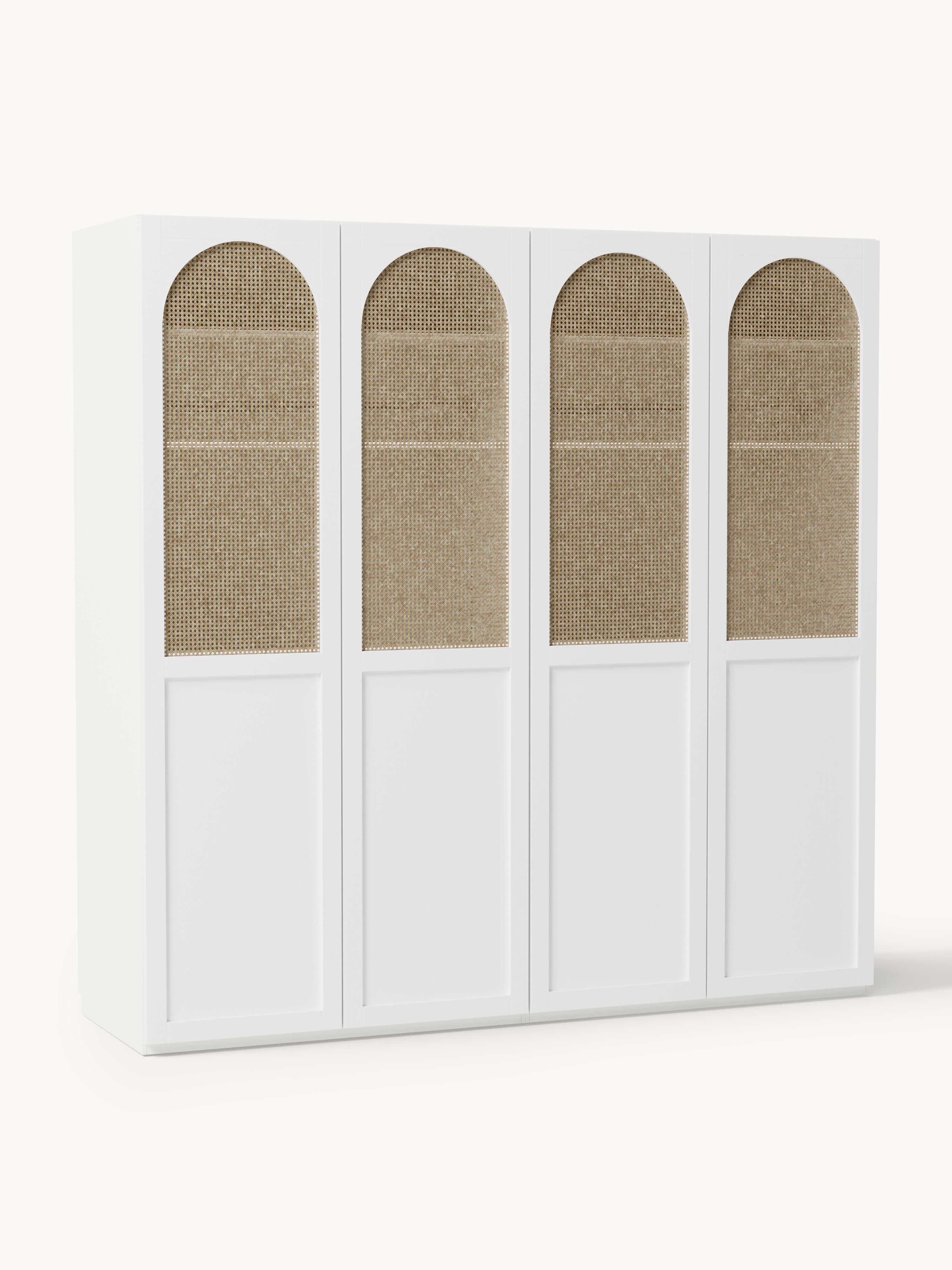 Modularer Drehtürenschrank Jeanne, 200 cm Breite, in verschiedenen Größen