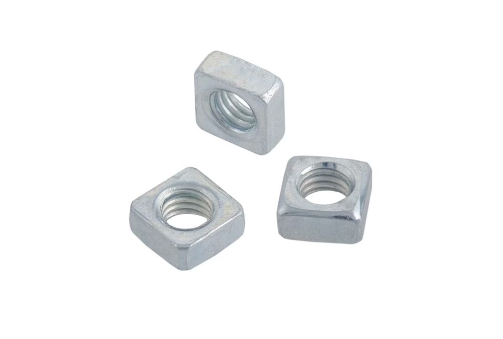 FIRKANTMUTTERE M6 FZB E10, DIN 557