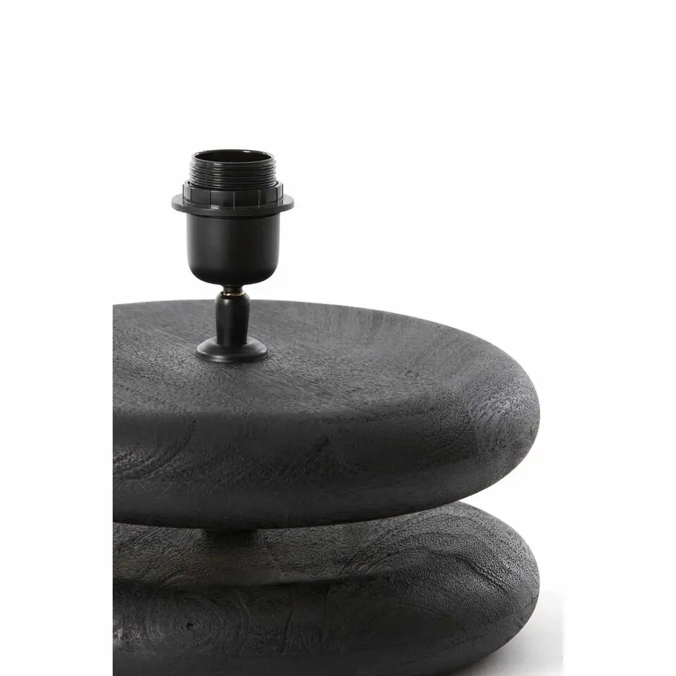 Lampvoet Eboli - Zwart - &Oslash;25x9cm