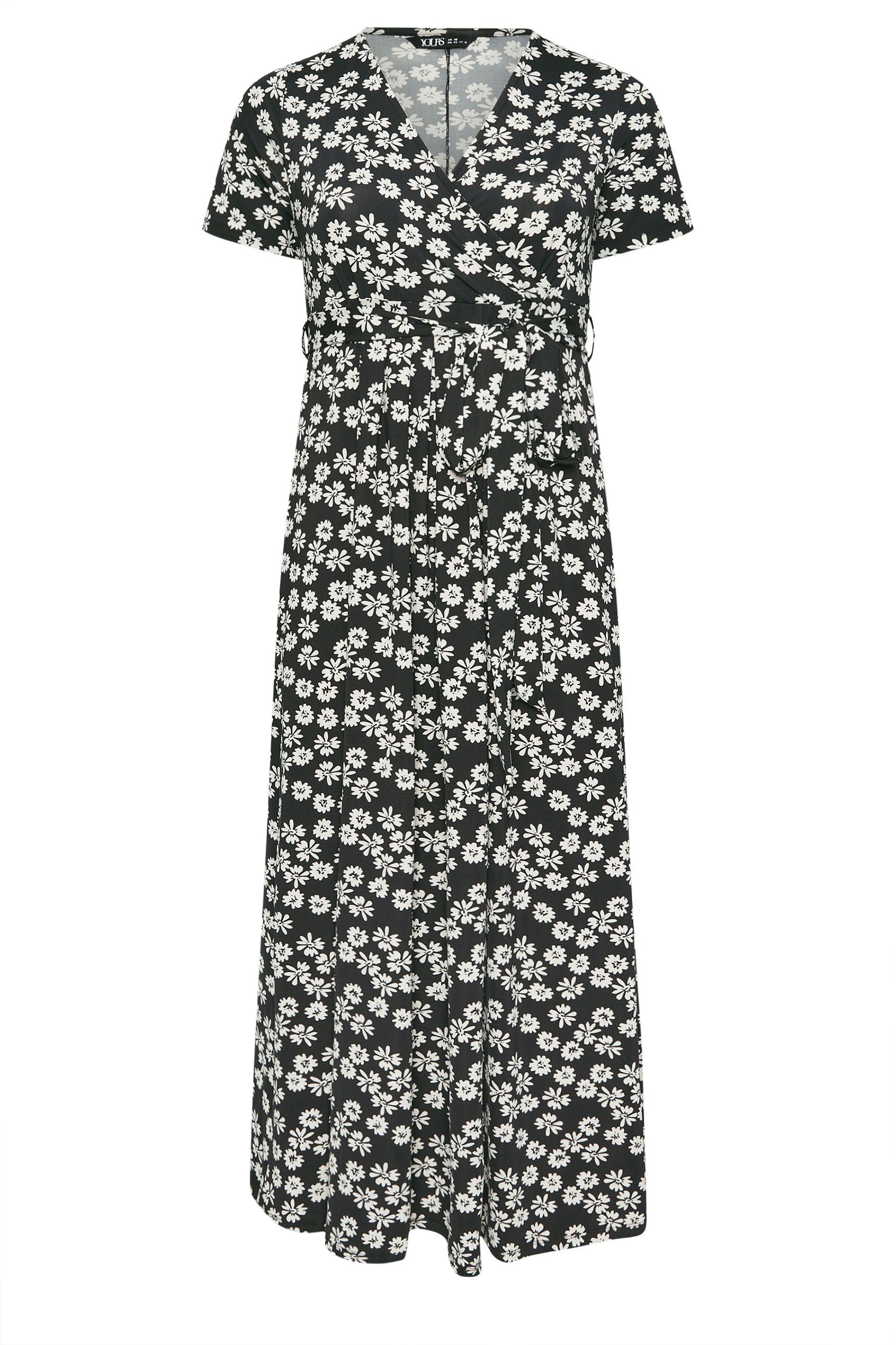 Yours Daisy Wrap Maxi Dress