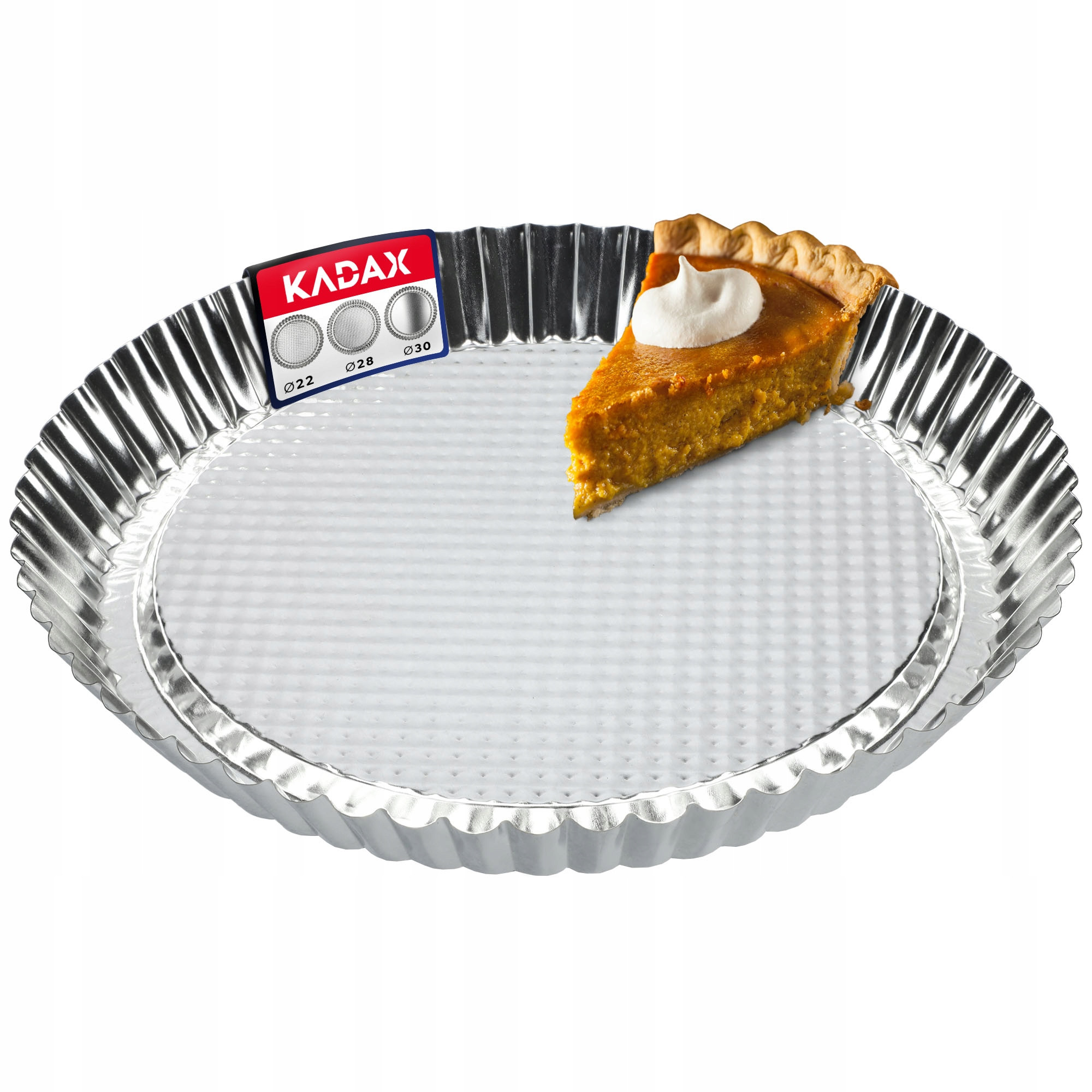 Blacha Okrągła Forma Do Pieczenia Tarty Ciast 28cm