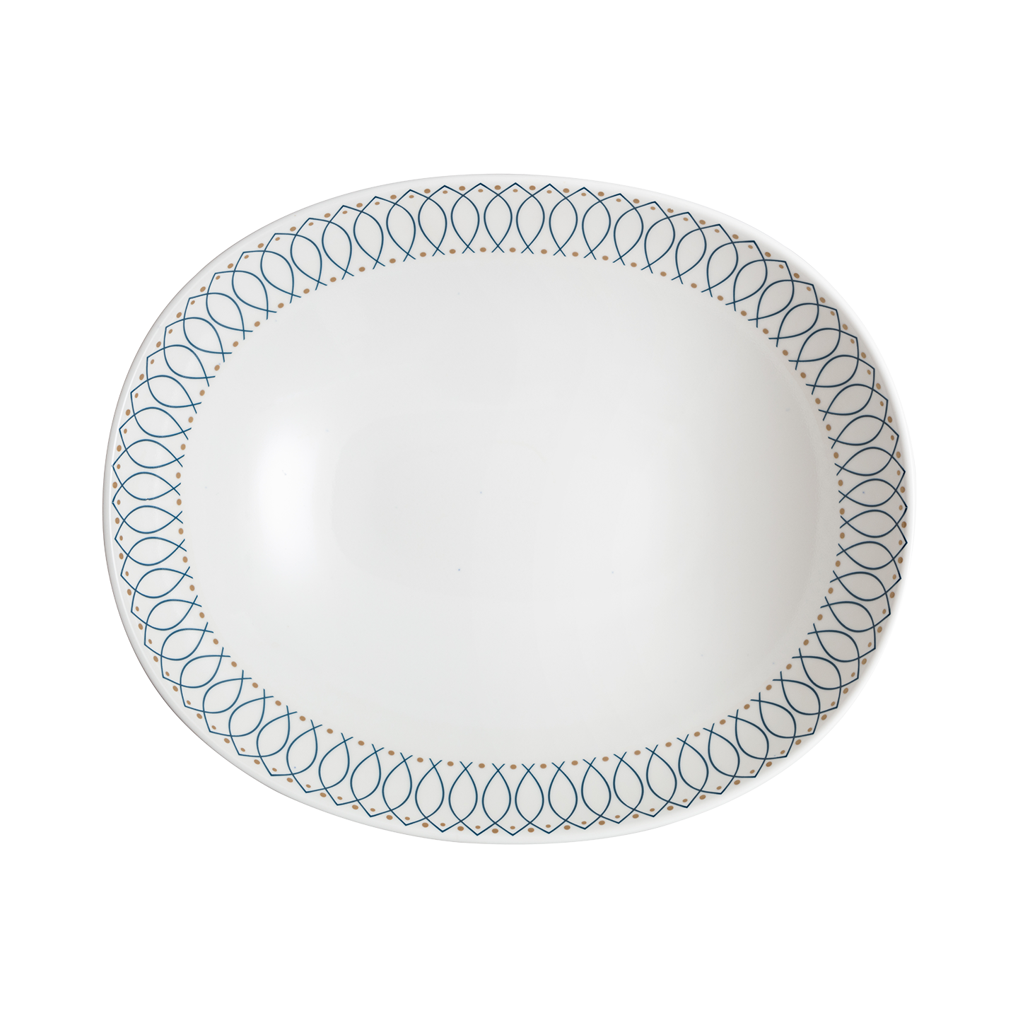 Modern Deco Serving Bowl Seconds