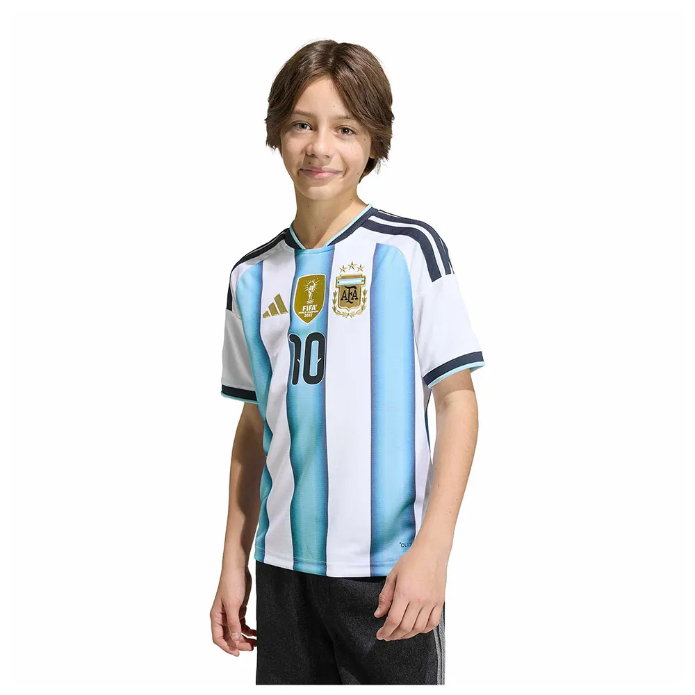 adidas Argentina 26/27 Messi Replica home junior short sleeve T-shirt