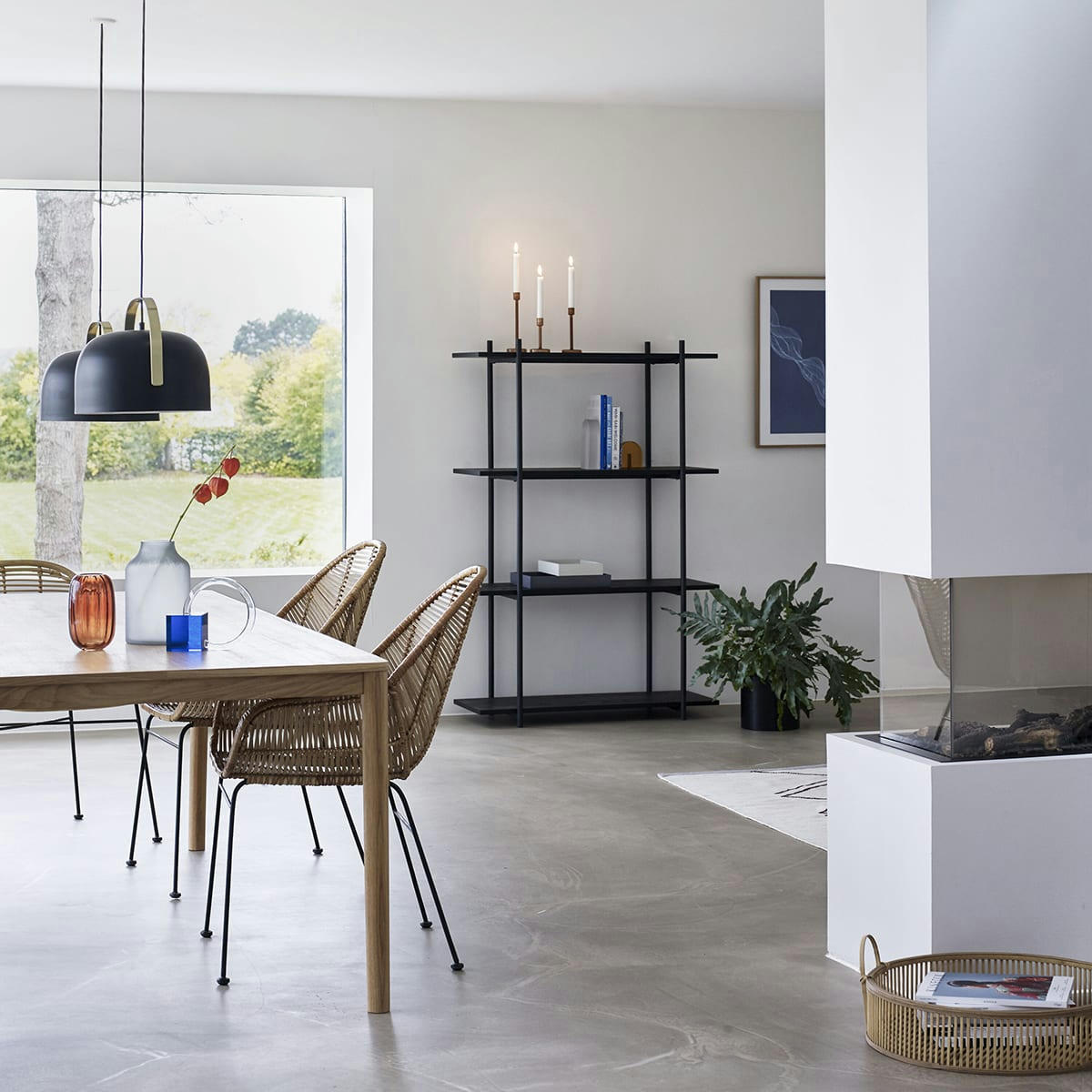 FAWN - Plateau avec poignée en bambou (x2)