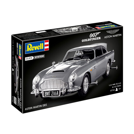 Revell Click System James Bond Aston Martin DB5 Model Kit 1:24