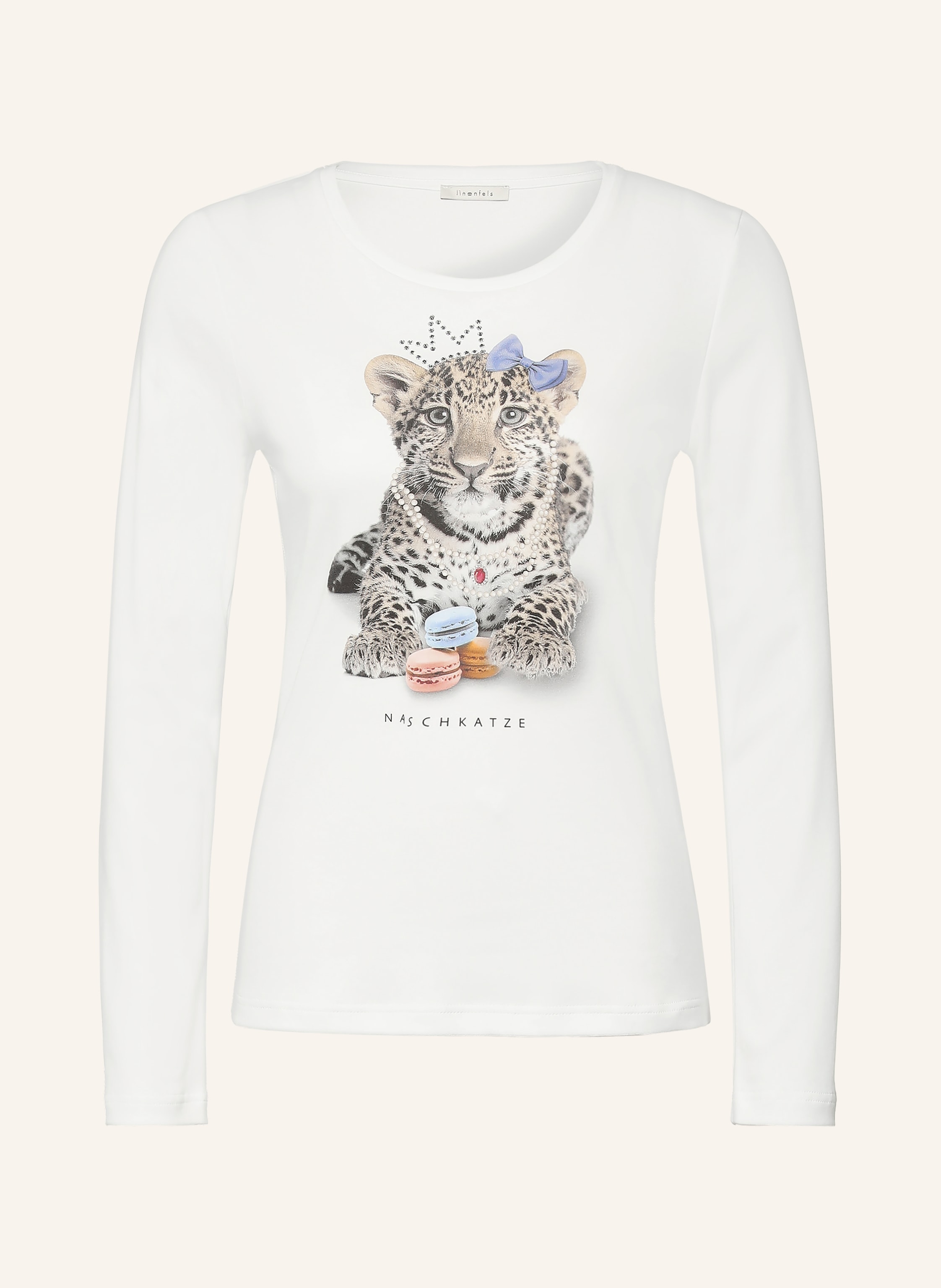 lilienfels Longsleeve mit Schmucksteinen