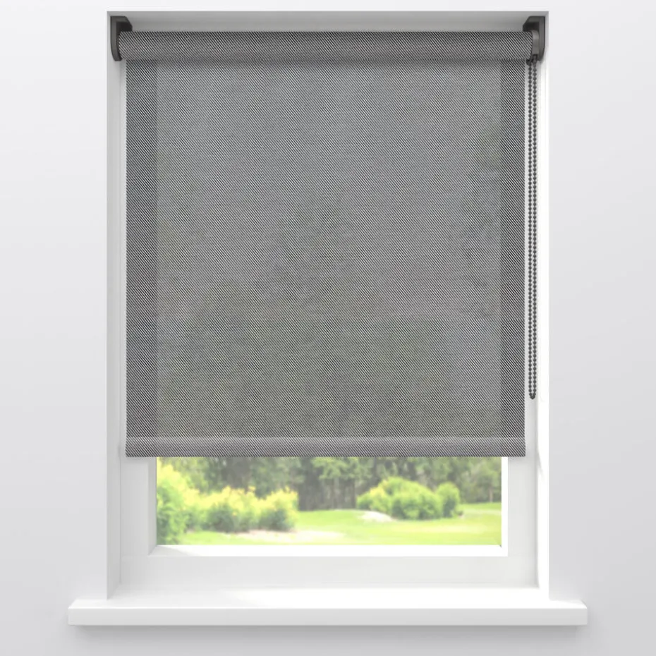 Kwantum Rolgordijnen | Rolgordijn Screen Kick  Zwart