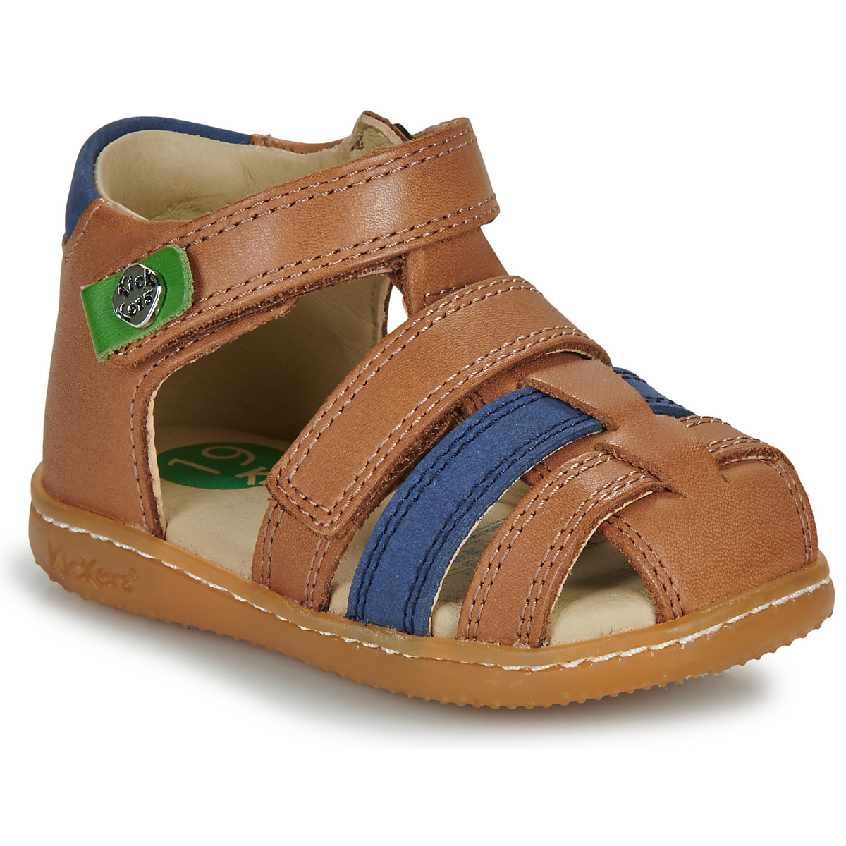 Kickers - KICK POD - Camel / Marine